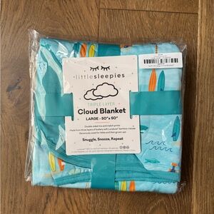 Little Sleepies Surf Life Large Cloud Blanket
